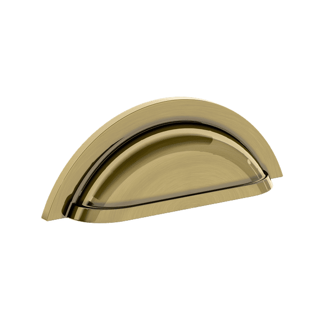 4424 Cup Pull, In Heirloom Brass