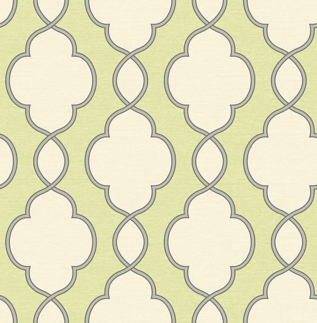 Structure Green Chain Link Wallpaper