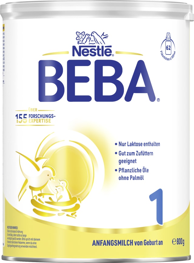 BEBA 1 Anfangsmilch von Geburt an, 800g
