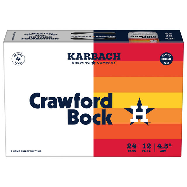 Karbach Brewing Company Crawford Bock Beer 24 - 12 fl oz Cans