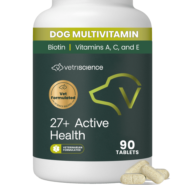 VS 27+ Active Health Chewable Tablets, Dogs, Duck, 90ct