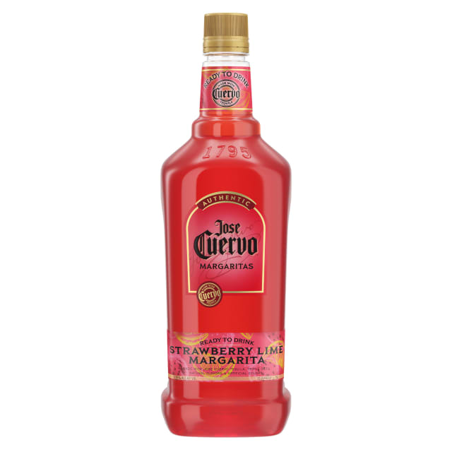 Jose Cuervo® Authentic Margarita Strawberry Lime 1.75 L - Case of 6 - JCAMSLE1