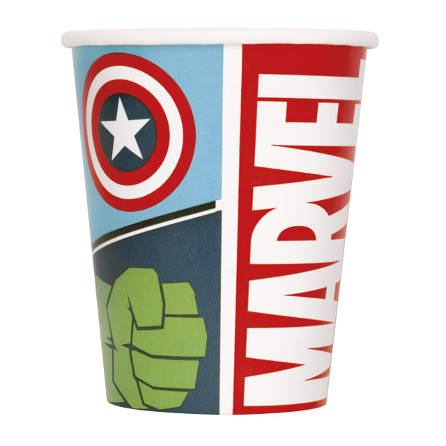 46319  Avengers 9oz Paper Party Cups, 8ct