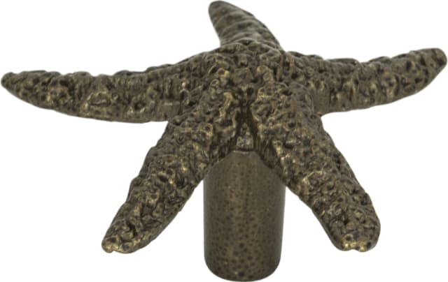 Starfish Knob 2 Inch Burnished Bronze
