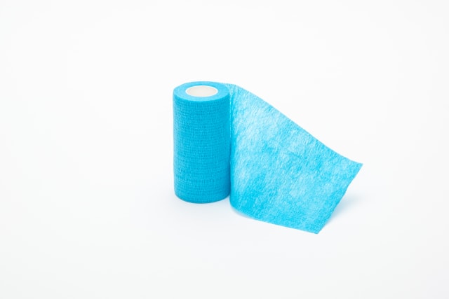 Cohesive Bandages, Light Blue