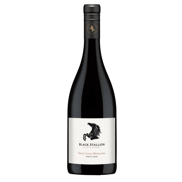 Black Stallion Santa Lucia Highlands Pinot Noir Red Wine, California, 750mL, 14.5% ABV
