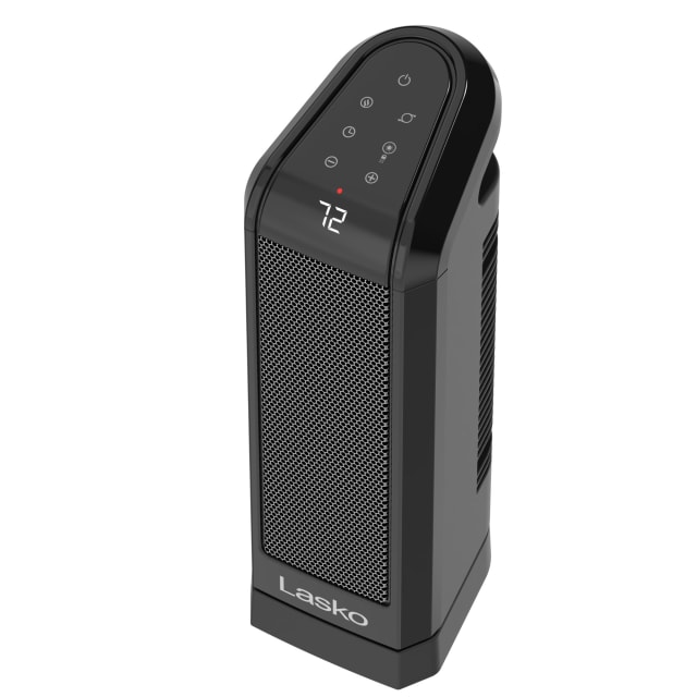 Lasko 16" 1500-Watt Oscillating Ceramic Tower Space Heater with Digital Display