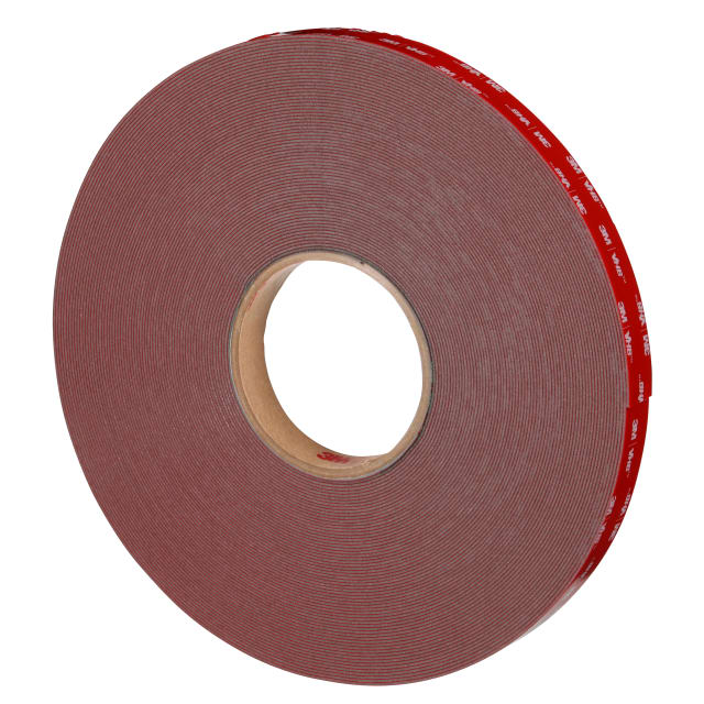 3M™ VHB™ Klebeband Max-060GF, Grau, 19mm x 33m, 0.6mm, Schutzfolie