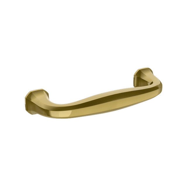 4363 Severin Fayerman B Pull, 4" CTC, In Heirloom Brass