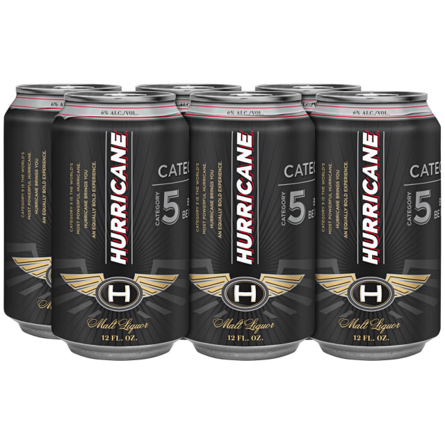 Hurricane Malt Liquor, 12 fl. oz. Can, 3.2% Alc./Vol.