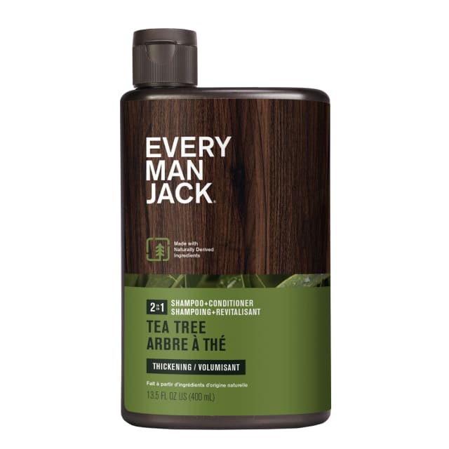 Every Man Jack Tea Tree 2-in-1 Shampoo + Conditioner - 13.5 fl oz