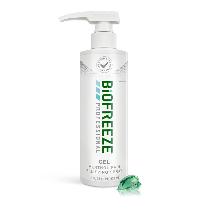 Biofreeze Professional Pain Relief Gel, 16 oz. Pump, Green