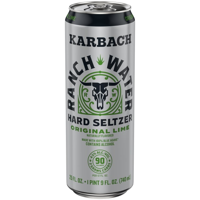 Karbach Ranch Water Original Lime Hard Seltzer 25 fl oz