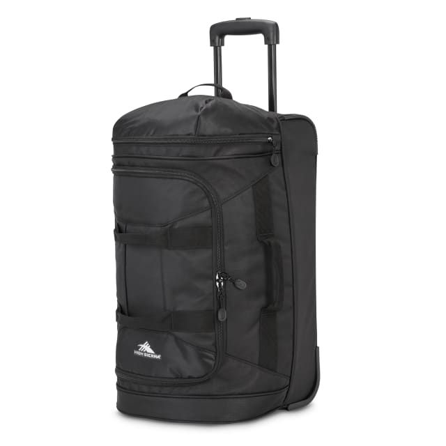 Boxed Wheeled Dfls Carry-On Wheeled Duffel - Black