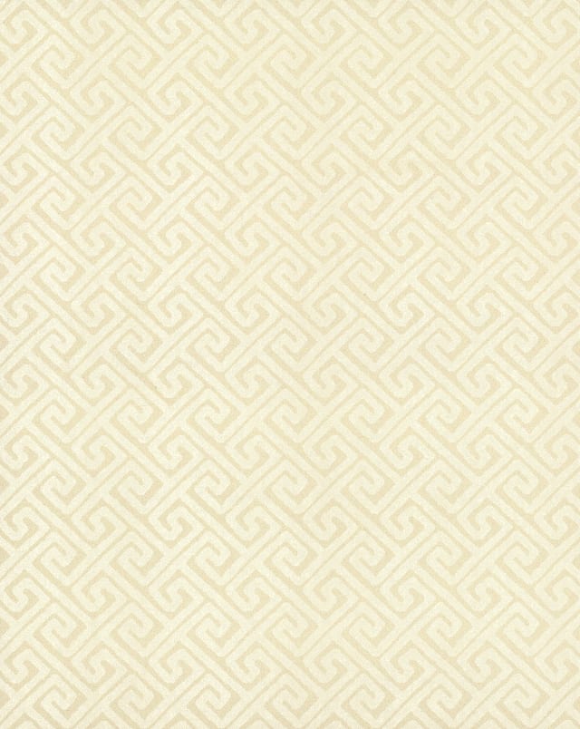Yellow Greek Key Wallpaper
