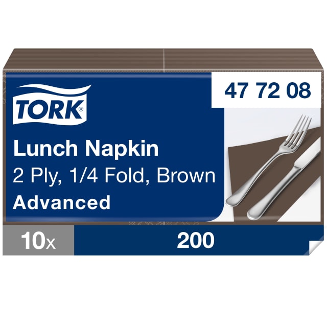 Tork Brown Lunch Napkin