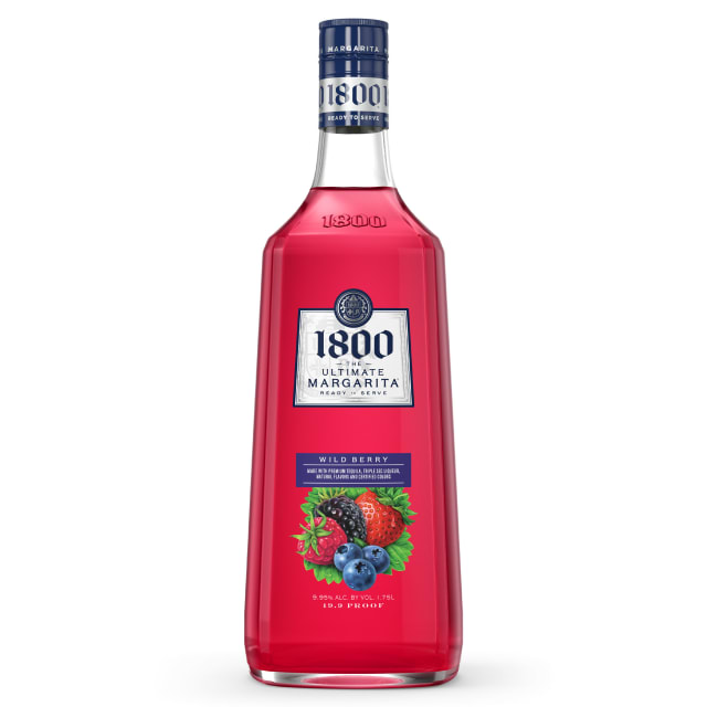1800 Tequila Ultimate Wild Berry Margarita Ready to Drink 1.75L