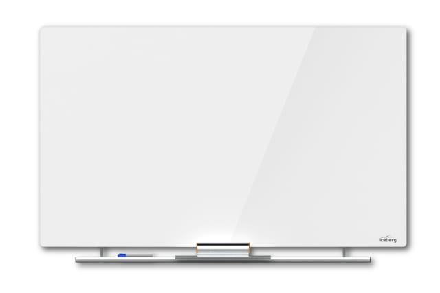 Clarity™ Magnetic Glass Dry Erase Board - 30"x50"