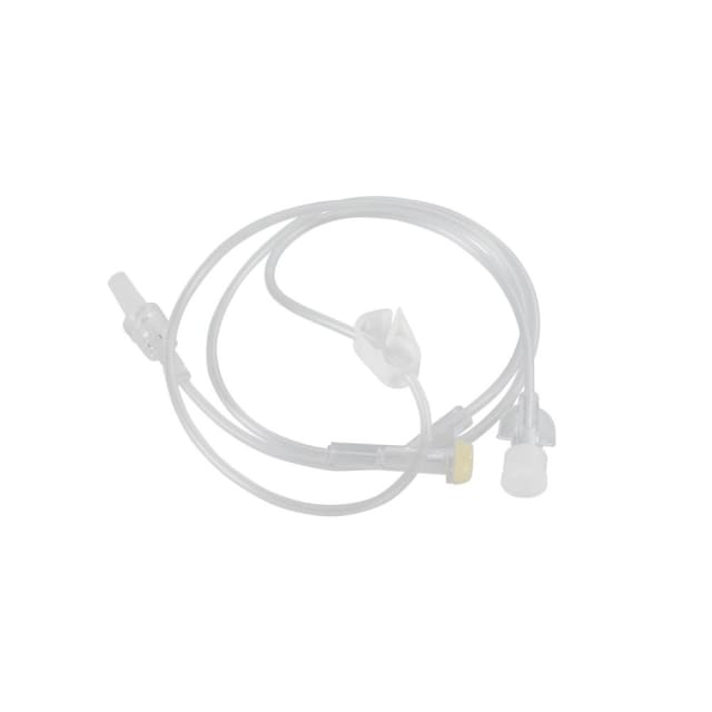 Microbore Extension Lines with Y-Injection Site