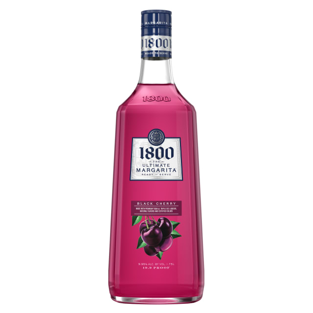 1800 Tequila Ultimate Black Cherry Margarita Ready to Drink 1.75L