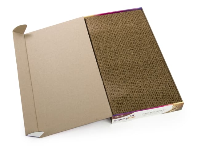 SmartyKat Super Scratcher+ (Set of 2) Double Wide Corrugate Cat Scratchers