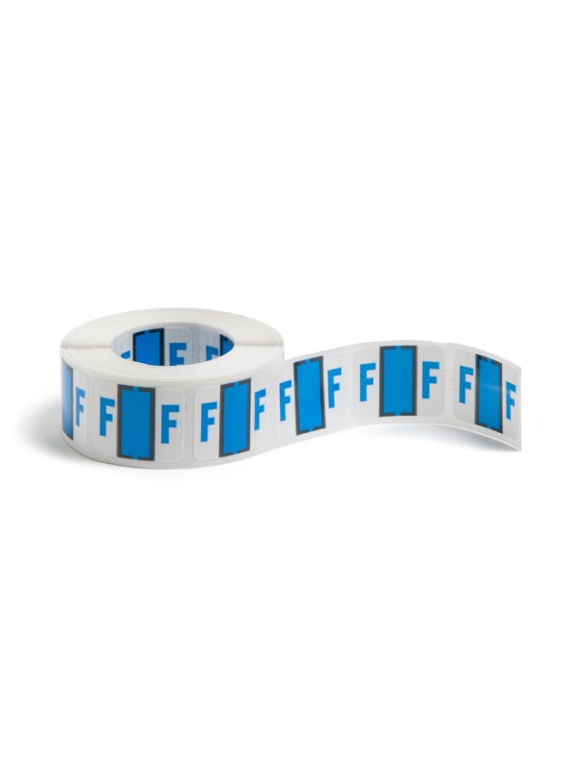 BCCR Bar Style Color-Coded Alphabetic Labels, A-Z Rolls