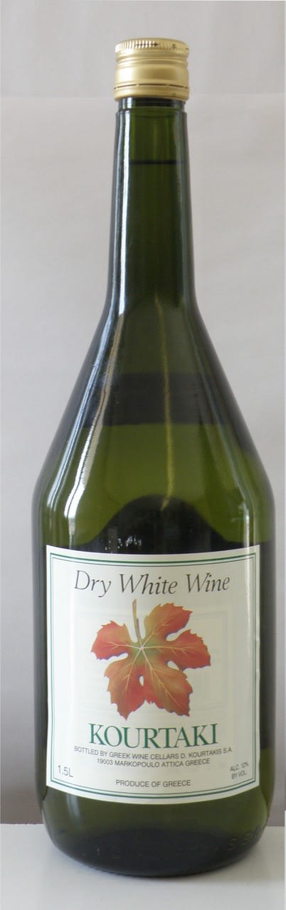 Kourtaki White 6pk 1.5L 24 PRF GLS
