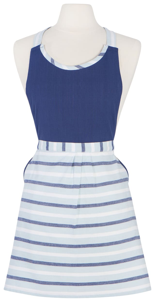 Seaside Stripe Petite Apron