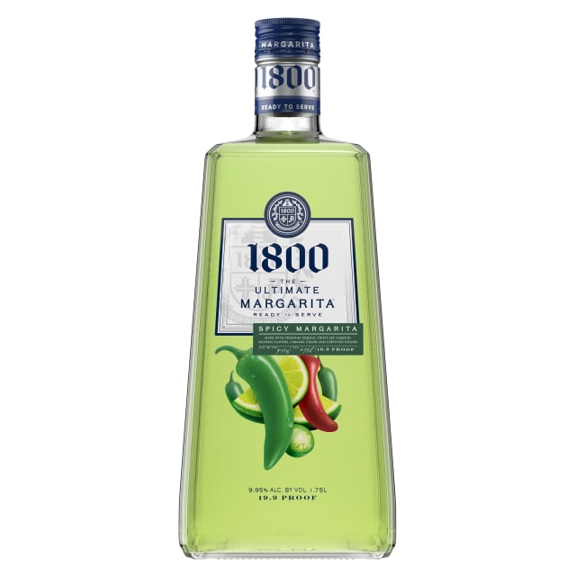 1800 Tequila Ultimate Spicy Margarita Ready to Drink 1.75L