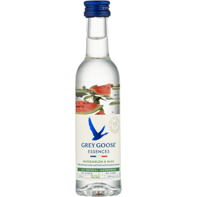 Grey Goose Essences Watermelon &amp; Basil Vodka With Natural Flavors 30% 50mL