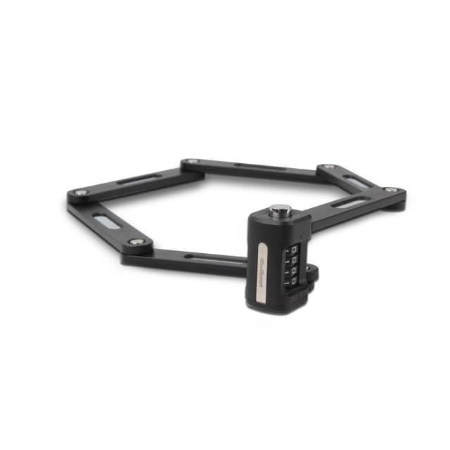 Kwikset 3 ft High Security Combination Folding Bicycle Lock, Hardened Steel, 1 Pack