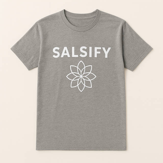 Men’s Crewneck Tee – Heather Gray