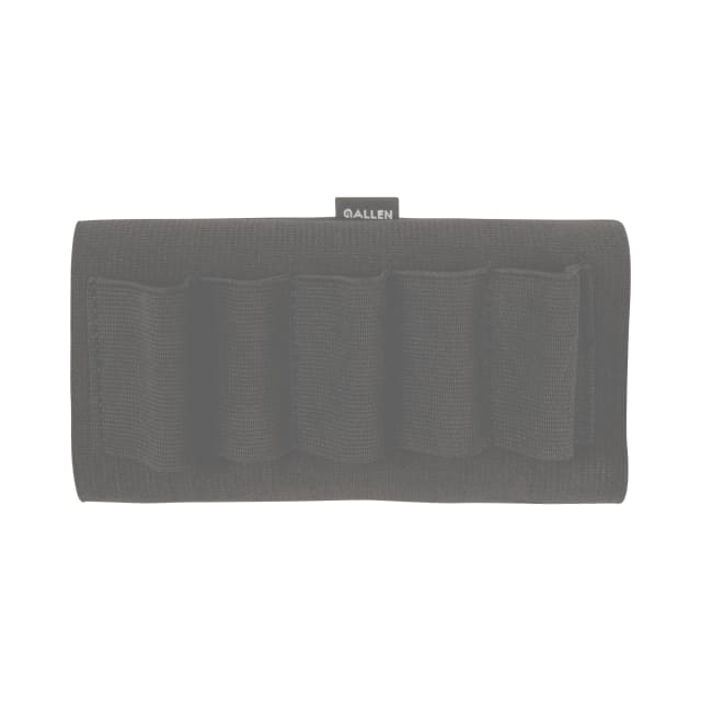 Allen Company Elastic Shotgun Buttstock Shell Holder, Black
