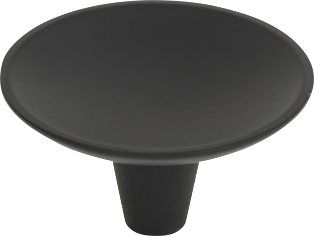Dap Round Knob 2 Inch Matte Black