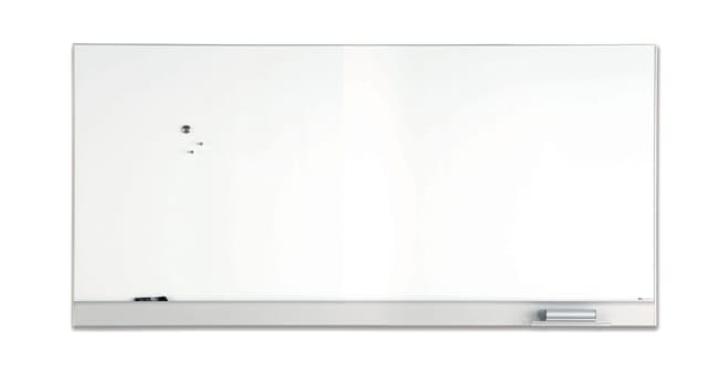 Polarity™ Magnetic Dry Erase White Board - 96" x 46" Aluminum Frame
