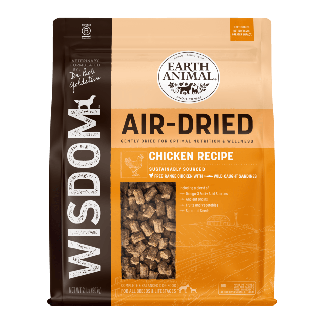 Wisdom - Air-Dried - Dog Food - Chicken - 2 lb