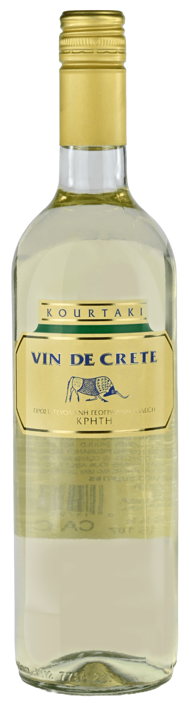 Vin De Crete White 12pk 750ml 24 PRF GLS