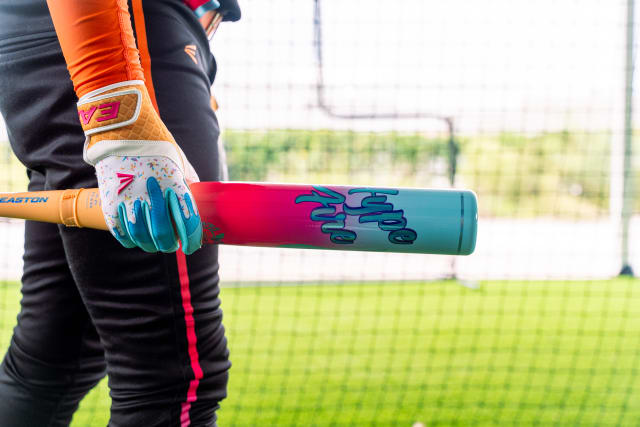 2027 Walk-Off Sugar Rush Batting Glove Athlete Lifestyle Imagery