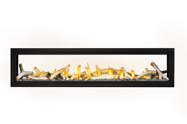 Luxuria™ 74 See Through Direct Vent Fireplace, Natural Gas, Electronic Ignition