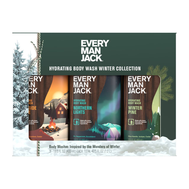 Every Man Jack Winter Variety Body Wash - 13.5 fl oz - 3