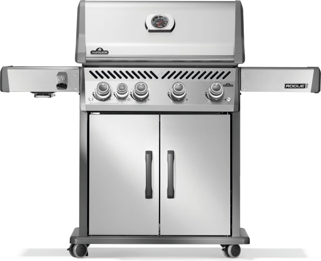 Rogue® PRO 525 Natural Gas Grill with Infrared Side Burner, Stainless Steel