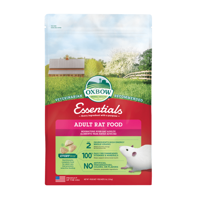 Essentials Adult Rat Food - 3 lb