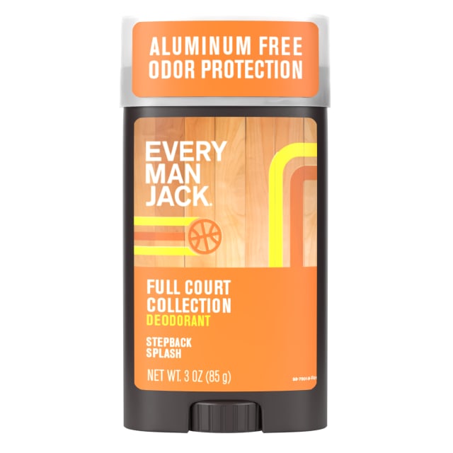 Every Man Jack Step Back Splash Aluminum Free Deodorant - 3 oz