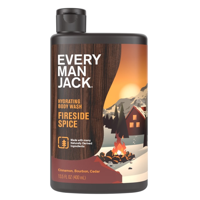 Every Man Jack Fireside Spice Body Wash - 13.5 fl oz