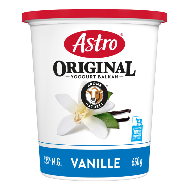 Original Balkan Style Vanilla Yogurt 3.25%, 650g