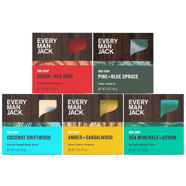 Every Man Jack Assorted Bar Soap - 5 oz - 5