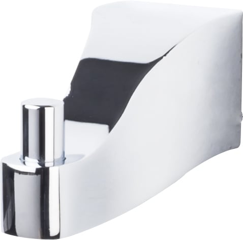 Aqua Bath Single Hook Polished Chrome