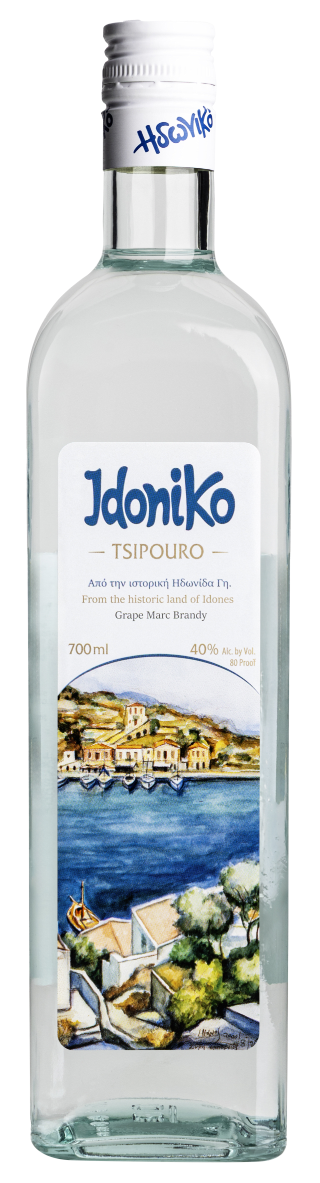 Idoniko Tsipouro 700ml 6pk 80 PRF