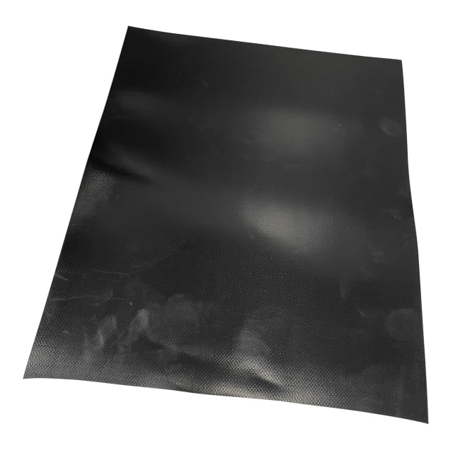 18 oz. Black Vinyl Square Foot