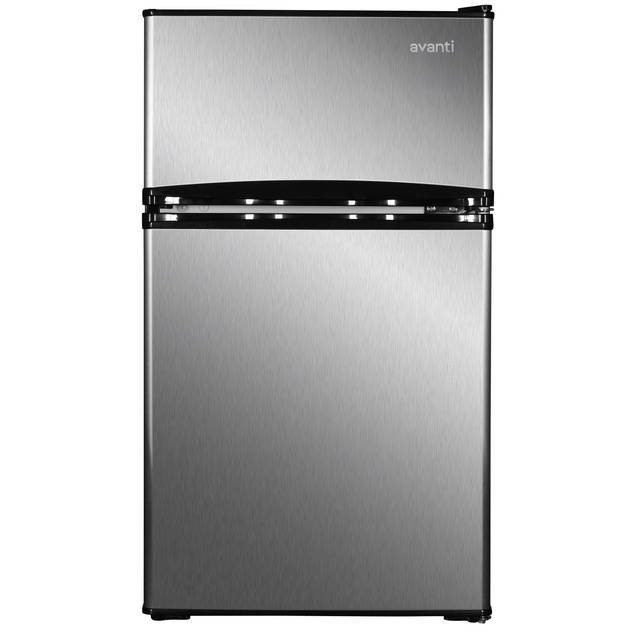Avanti Compact Two Door Refrigerator with Freezer